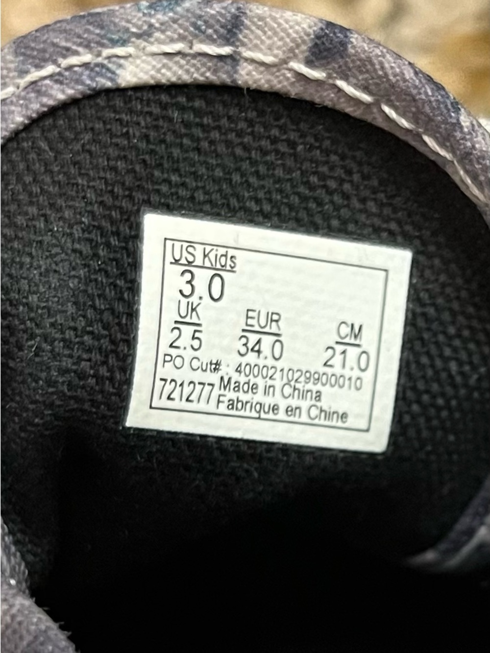 Vans Floral Canvas Sneakers - Picture 4 of 4